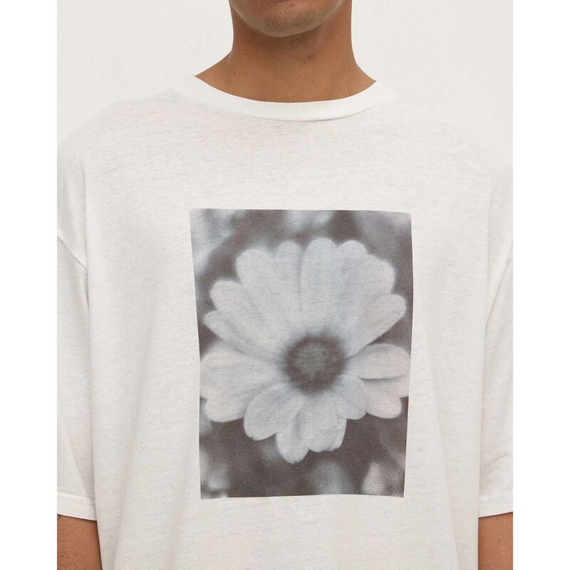 Assembly Label Flora Cottn Hemp Tee Antique White image number 2